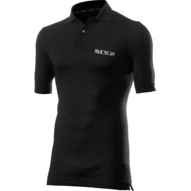 Six2 Maglia Termica Moto Black Unisex